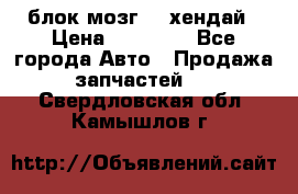 блок мозг hd хендай › Цена ­ 42 000 - Все города Авто » Продажа запчастей   . Свердловская обл.,Камышлов г.